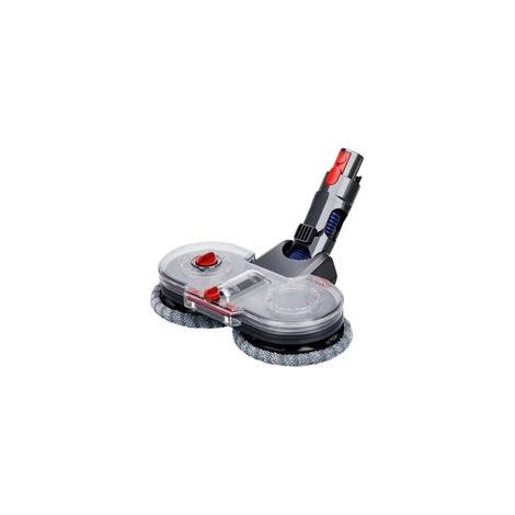 Lot de 1 tête de serpillère compatible avec Dyson V11 V10 V8 V7 Aspirateur pour parquet sols durs, remplacement de brosse électrique avec réservoir d'eau