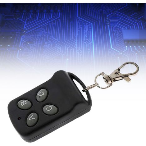 Duplicateur de télécommande 4 touches, portée de 50 m, 433 MHz, télécommande de porte de garage ou de portail sensible (1/5)
