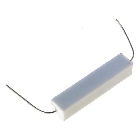 Keramikwiderstand 10 W 0,1 Ω 5 % 2 Stück
