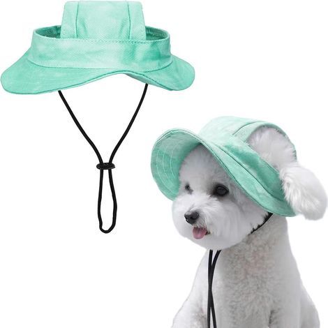 Chapeau pour Chien, Casquette de Baseball pour Chiens, Casquette Chien Petite Taille, avec Trous pour Oreilles, pour Chiens de Petite, Moyenne et Grande Taille (1/5)