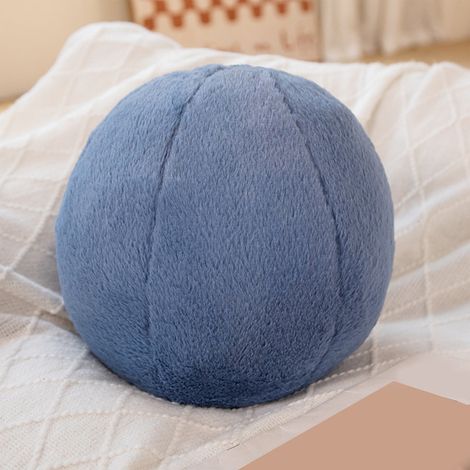 Coussin Boule - 30 Cm - Rembourrage En Fibre PP - Tissu Peluche Coton - Pour Canapé Lit Bureau Chambre - 1 Pièce (1/5)