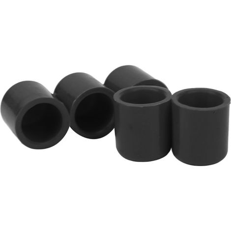 bouchons silicone noir 25mm diamètre intérieur pour tube d'admission, embout de protection universel pour automobile (1/5)