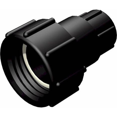 Raccord femelle S60x6 2" - femelle filetage gaz 1" (1/2)