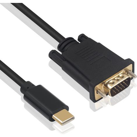 Ewent ec1052 video kabel adapter 1,8 m usb typ c vga (d-sub) (1/3)
