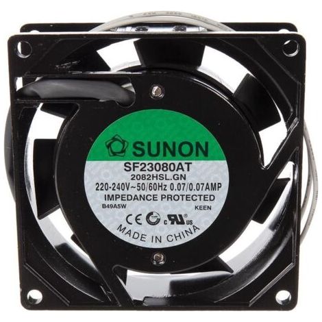 Ventilateur Sunon 230vca Roulement A Aiguilles 80 X 80 X 25mm
