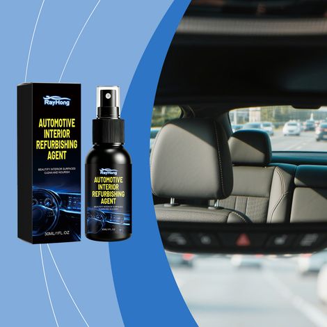 Autoinnenraum-Reinigungsspray – Reinigt, entfernt Gerüche, poliert, frischt den Glanz auf, pflegt und reinigt – 30 ml -- BIEMMEDUE (1/5)