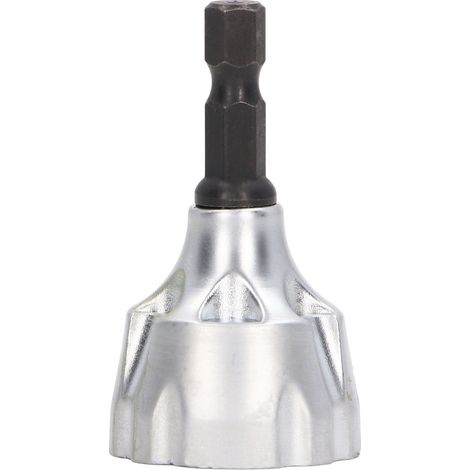 Fraise à chanfreiner carbure queue hexagonale outil d'ébavurage accessoire électroportatif 6.35mm