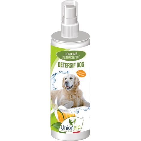 Detergif Lotion nettoyante pour chiens à usage quotidien nettoie et désodorise les cheveux et la peau 125ml
