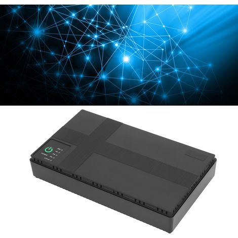 Alimentation sans interruption (ASI) haute capacité DCSL-1018Pc 20 000 mAh pour mini-onduleur, routeur, surveillance, alimentation de secours CC (5 V, 9 V, 12 V, etc., norme européenne 100-240 V) (1/5)