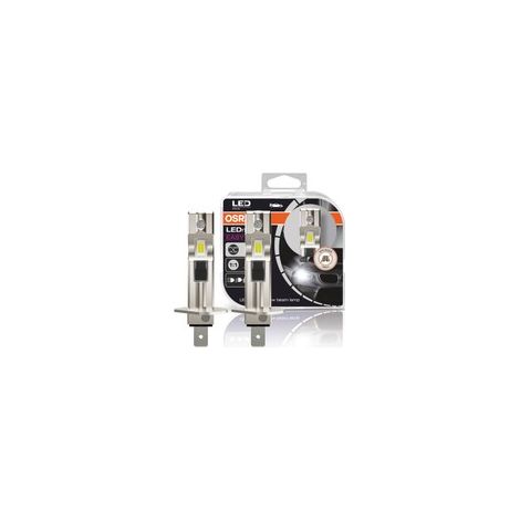 Osram – Coffret de 2 ampoules LEDriving H1 – Éclairage blanc froid 6500 K – Installation Plug & Play – Design compact avec refroidissement actif