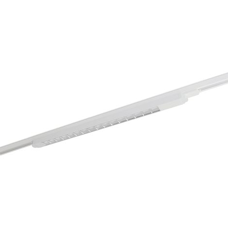 Projecteur rail CARLO LED SMD 48.50W 6823lm(5700lm) CRI82 4000K 25º/90º Blanc
