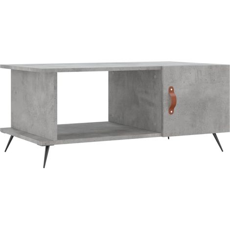 Maison Exclusive - Tavolino da Salotto Grigio Cemento 90x50x40cm Legno Multistrato