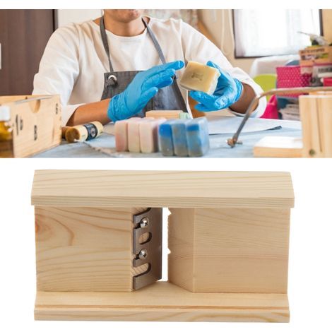 Planer à Savon en Bois de Pin DIY - Outil de Découpe et Rabotage Réglable pour Savons Artisanaux (1/5)