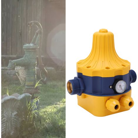 Automatischer Druckschalter für gelbe und blaue Wasserpumpen 220V-240V (1/5)