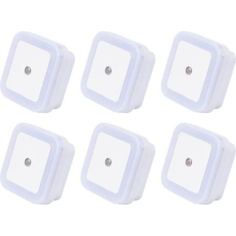 Bardusch - Veilleuse - 6PCS - Automatique - Capteur crépusculaire - Blanc (1/4)