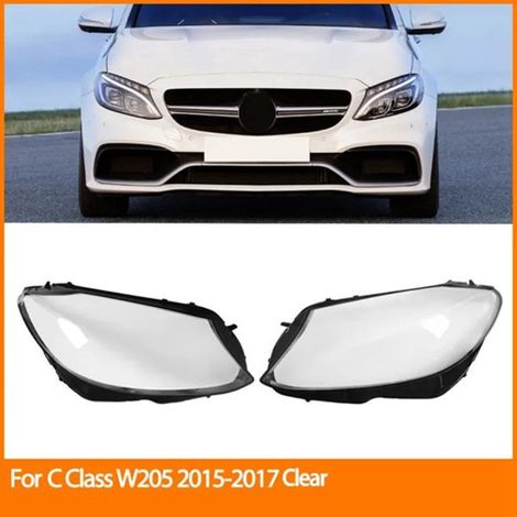 A2059067403 is suitable for the right headlight cover of 2015-2018 Mercedes-Benz W205, C180, C200, C260L, and C250 models. (1/4)