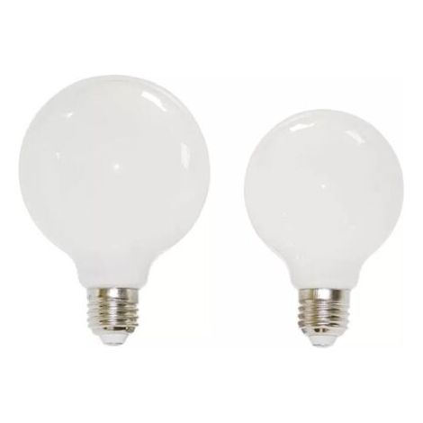 2 ampoules LED boule de dragon blanc lait G95 ampoule boule de dragon e27 ampoules à économie d'énergie à vis domestique 7 watts 9 watts 2700K (blanc chaud) (1/5)