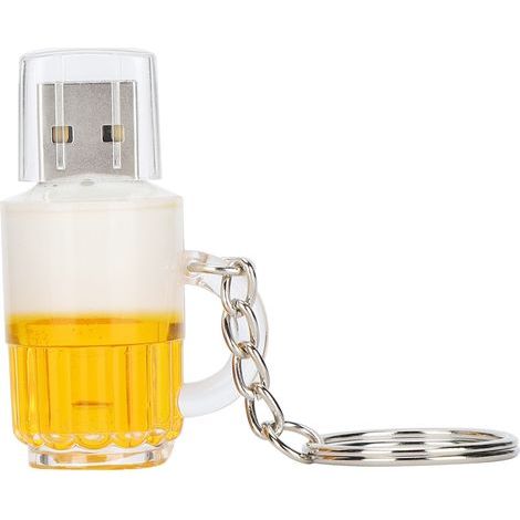 Clé USB 4GB en Forme de Chope à Bière Drôle, Mémoire Flash Cartoon Portable (1/5)