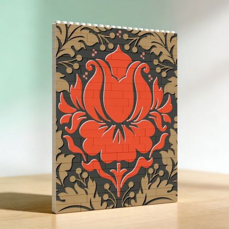 Souvenir minimaliste en blocs : parfait pour la Saint-Valentin (1/5)