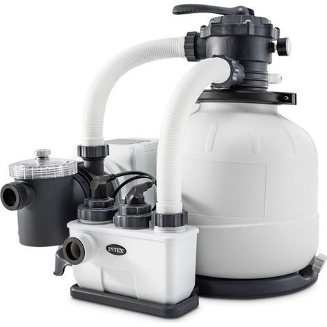 Combiné filtre à sable 6 m/h et Stérilisateur Intex + OEC