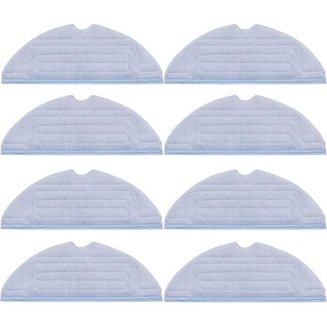 Chiffons de nettoyage en microfibre douce compatibles avec les accessoires Roborock S7 S7+ T7 S7 Plus S7 MaxV S7 MaxV Ultra et S7 Pro Ultra lavables et réutilisables (1/5)