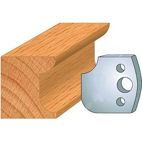 Jeu de 2 Fers Profilés Acier HT 40 x 4 mm - N°176 Fer R 12 mm - Outil de menuiserie - Diamwood