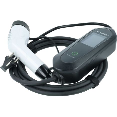 vhbw Ladekabel Typ 2 zu Typ F CEE 7/7 kompatibel mit Alfa Romeo Tonale Elektroauto, 1-phasig, 16 A, 3,5 kW, 5 m