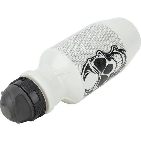 Gourde de vélo souple 550 ml, grand calibre, PP5, prise en main facile, grise, idéale pour le cyclisme et le sport. (1/5)