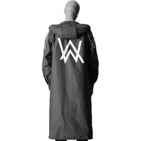 Imperméable XL EVA Coupe-vent Col Montant Manchettes Réglables Chaud Respirant Sans Odeur pour Jardinage et Plein Air (1/5)