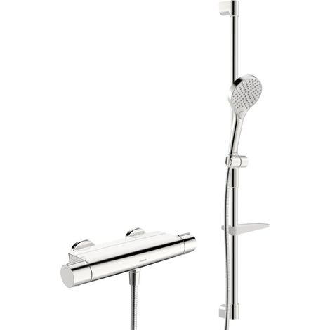 Hansa 48130331 Ensemble douchette avec garniture de douche (1/3)
