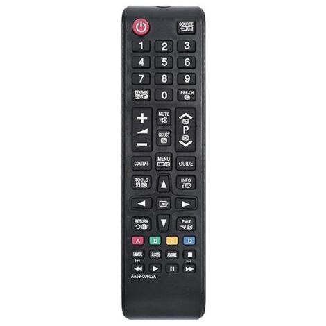 AA59-00602A Télécommande intelligente pour téléviseur Samsung, portée de 8 m, remplacement facile à utiliser pour E