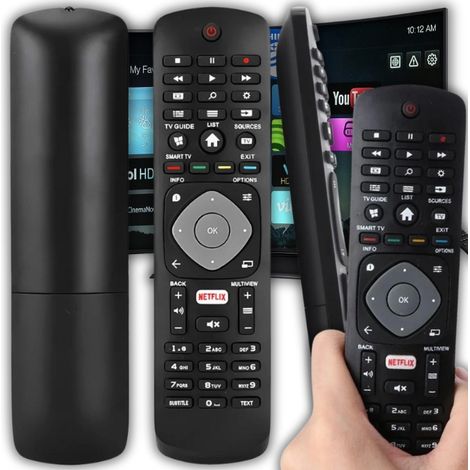 Télécommande universelle de remplacement pour téléviseur Philips CT-8037 (1/5)