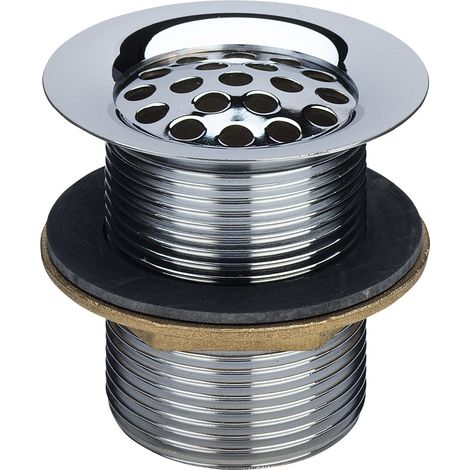 Valve à tige 6912 en laiton chromé G1 1/2 x 70 x 60 mm