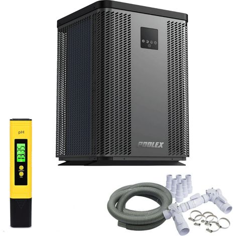 Poolstar – Pack pompe à chaleur piscine Poolex Silverline Top 60 – 6 kW – Technologie Full Inverter – Fonctionne jusqu'à -15 °C – Testeur pH électronique (1/5)