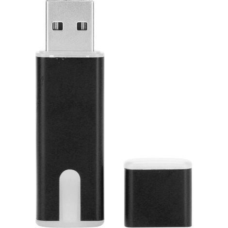 Schwarzer 32-GB-USB-2.0-Stick – Tragbarer Speicherstick, Computer-Speicherzubehör (1/5)