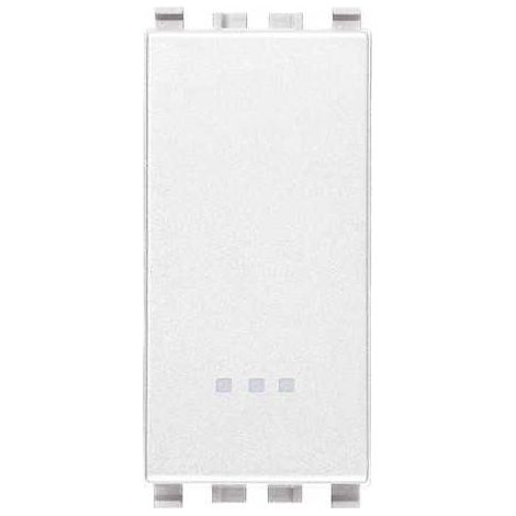 20001.B Interruptor iluminable 1P 16Ax Blanco Eikon