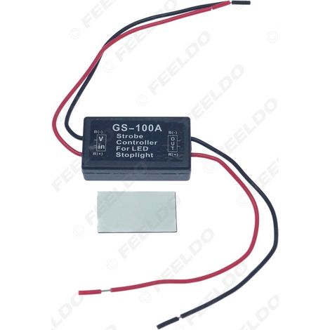 Les clignotants GS-100A pour feux de voiture et feux de freinage sont adaptés aux lampes automobiles LED/HID/halogènes.