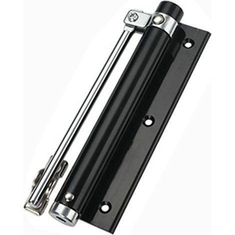 Ressort de porte en aluminium anodisé noir (Blister 1 pièce) (1/2)