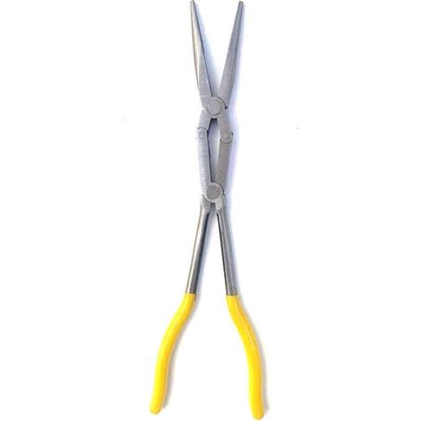 PINZA BECCO BECCHI DRITTI LUNGHI DOPPIO SNODO LUNGO 33 cm 13&quot MANICO DRITTO 706 (1/4)