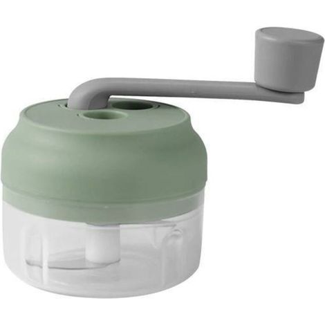 Presse-ail portable à manivelle. Petit moulin à ail portatif. Efficace et facile à transporter. Idéal pour les passionnés de cuisine. (1/2)
