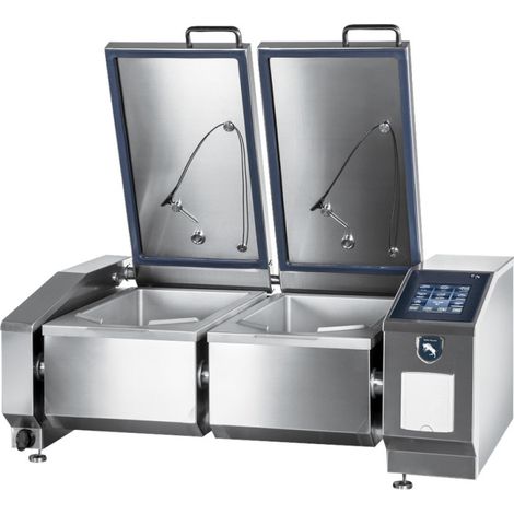 Appareil électrique multifonctionnel 2x 29 litres (2x GN 1/1), relevage automatique - VIRTUS