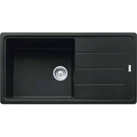 Évier Basis Fraganit BFG611XL - Onyx - 970x500 mm - Sous-meuble 60 cm - Franke (1/4)
