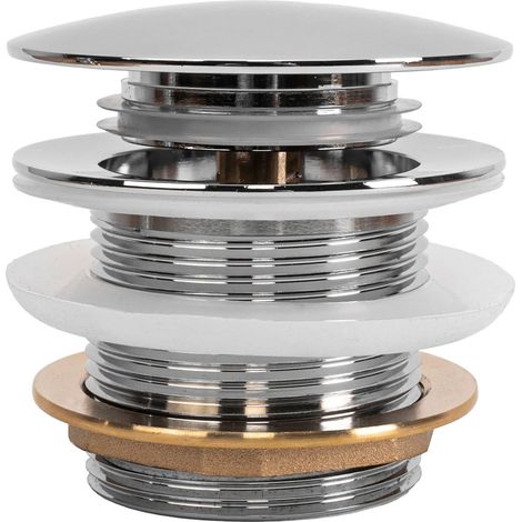 TAPÓN DE BAÑERA REA CHROME 7CM (1/4)