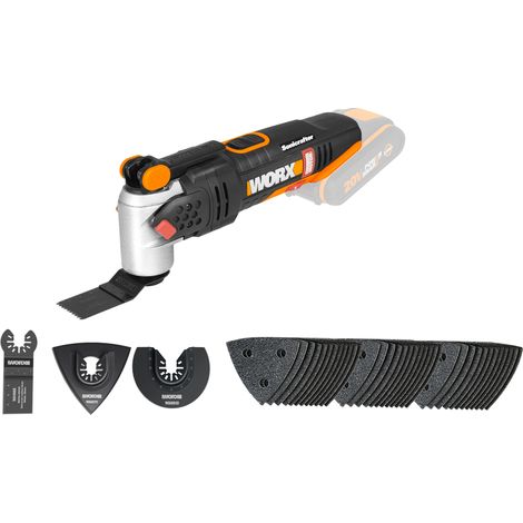Outil multifonction sans fil 20V sans bat. Worx (1/5)