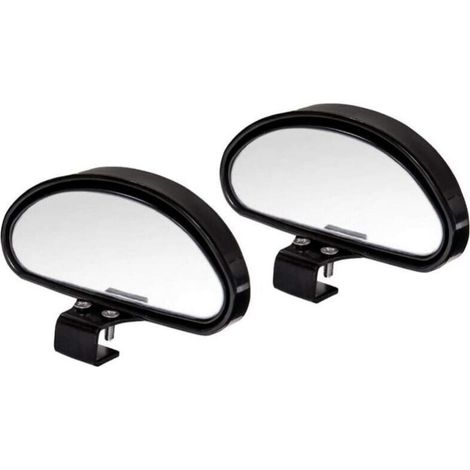 2Pcs Car Rearview Mirror Blind Spot Mirror Blind Spot Mirror Car Rearview Mirror for All Cars - Adjustable Angle Convex Mirror (1/5)