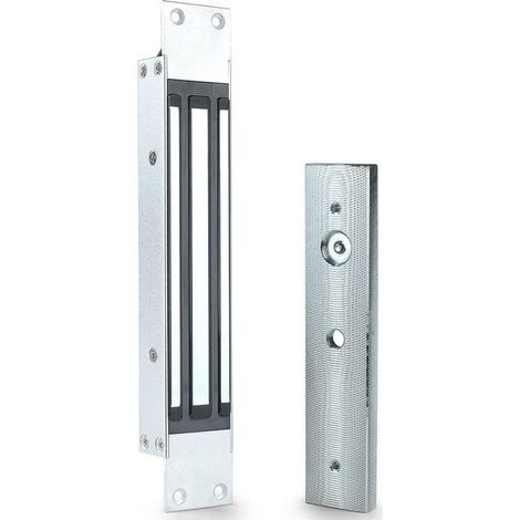 280KG/600lbs Serrure magnétique électrique DC12V Installation intégrée Étanche NC Fail Safe Serrure électromagnétique pour système de contrôle d'accès Porte en bois/métal/verre (1/5)