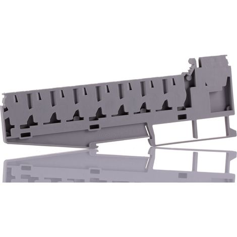 Bloc de jonction rail DIN Phoenix Contact ZPV 1.5, 0.14  4mm², Cage à ressort, Gris ( Prix pour 1 )