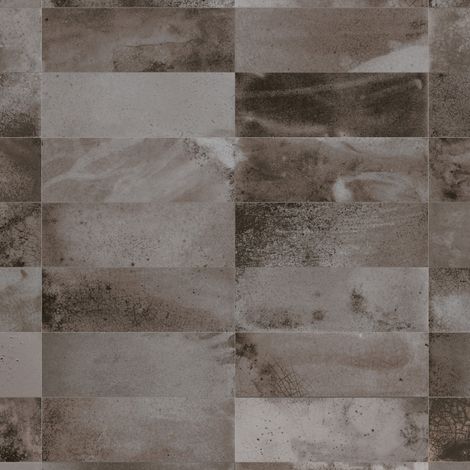 Carrelage Vintage effet Zellige Noir 40x20x1,03 cm Patrina - Mur intérieur (vendu par carton de 0,96 m²) - RO'MA CARRELAGE (1/2)