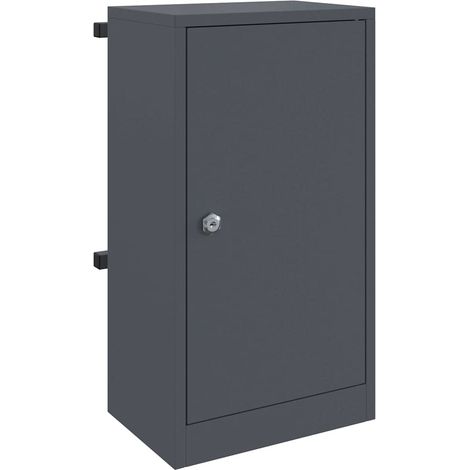 Maison Exclusive - cassetta postalepastkastei Antracite 30 x 20 x 55 cm Acciaio