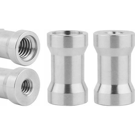 Adaptador, manguito reductor de trípode de 3/8" a 1/4" de aluminio para soporte de lámpara (1/5)